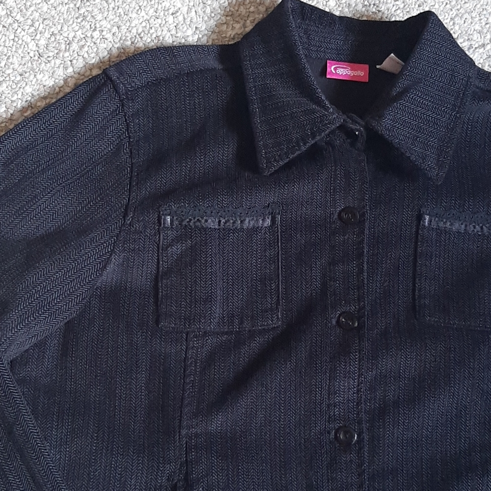 Pappagallo Woman's Button Front Jacket - image 2